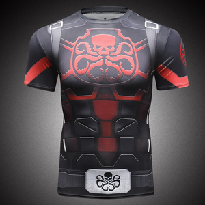 Le plus récent t-shirt de compression <span class=keywords><strong>Ant</strong></span>-<span class=keywords><strong>Man</strong></span> imprimé personnalisé de vêtements de <span class=keywords><strong>super</strong></span> héros - Product Image 4