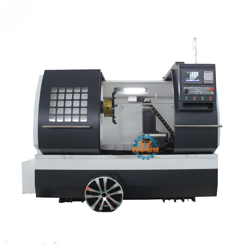 Горизонтальный Токарный станок WRC28 с ЧПУ для ремонта колесных ободов