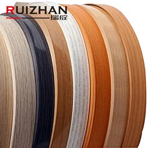 RuiZhan mesa de plástico de Pvc de bandas de borde Trim para muebles