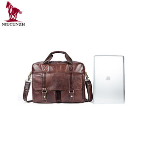 2018 última elegante café de cuero Real de los hombres mensajero bolso Crossbody bolsa maletín Turquía bolsos al por mayor - Product Image 5