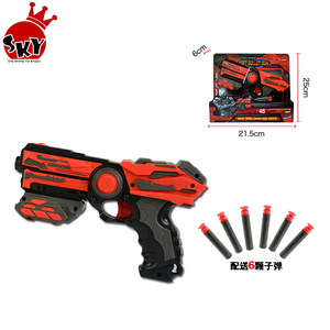 <span class=keywords><strong>Pistolet</strong></span> à balles souples en plastique pour enfants, <span class=keywords><strong>pistolet</strong></span> à balles d'<span class=keywords><strong>eau</strong></span> chaud avec certificat CPC - Product Image 1
