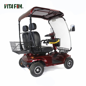 Venta al por <span class=keywords><strong>mayor</strong></span> <span class=keywords><strong>de</strong></span> alta calidad <span class=keywords><strong>de</strong></span> doble asiento movilidad discapacidad adultos Scooter eléctrico con dosel - Product Image 3