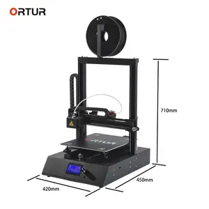 Offre Spéciale Nouveaux Produits FDM Ortur-4 3D Imprimantes De Bureau Pour LE Filament De PLA