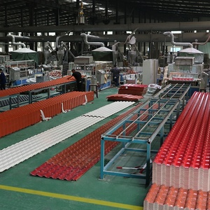 30 Năm Bảo Hành Chống Nước PVC Roof <span class=keywords><strong>Sheets</strong></span> ASA Tổng Hợp Nhựa Sóng Nhựa Roof Tile - Product Image 5