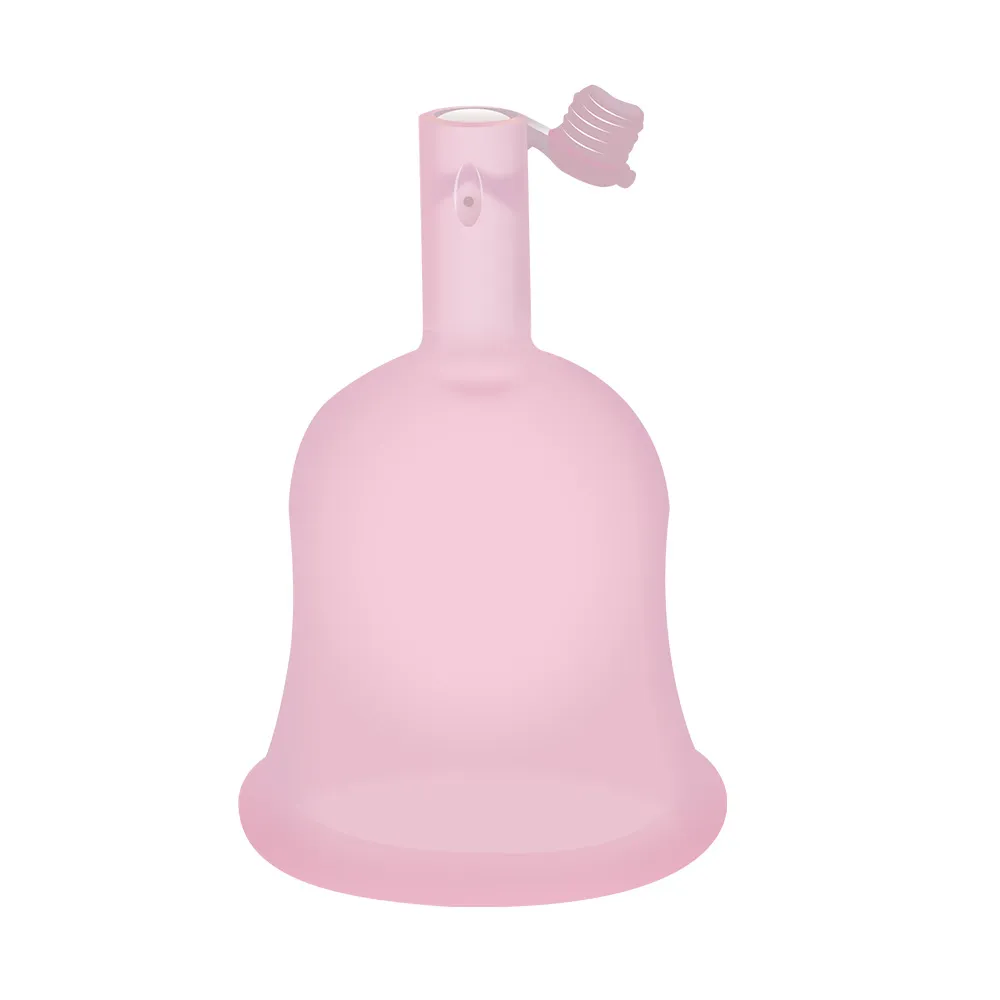 Valisheianlo — gobelet menstruel en Silicone femme, Valve de drainage féminine, avec couvercle et hommes, cuve pour flux menstruel au choix