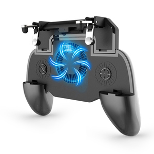 Pubg Gamepad del regulador del Pubg móvil gatillo L1R1 tirador Joystick Game <span class=keywords><strong>Pad</strong></span> teléfono ventilador con 2000/4000mAh banco de la energía - Product Image 1