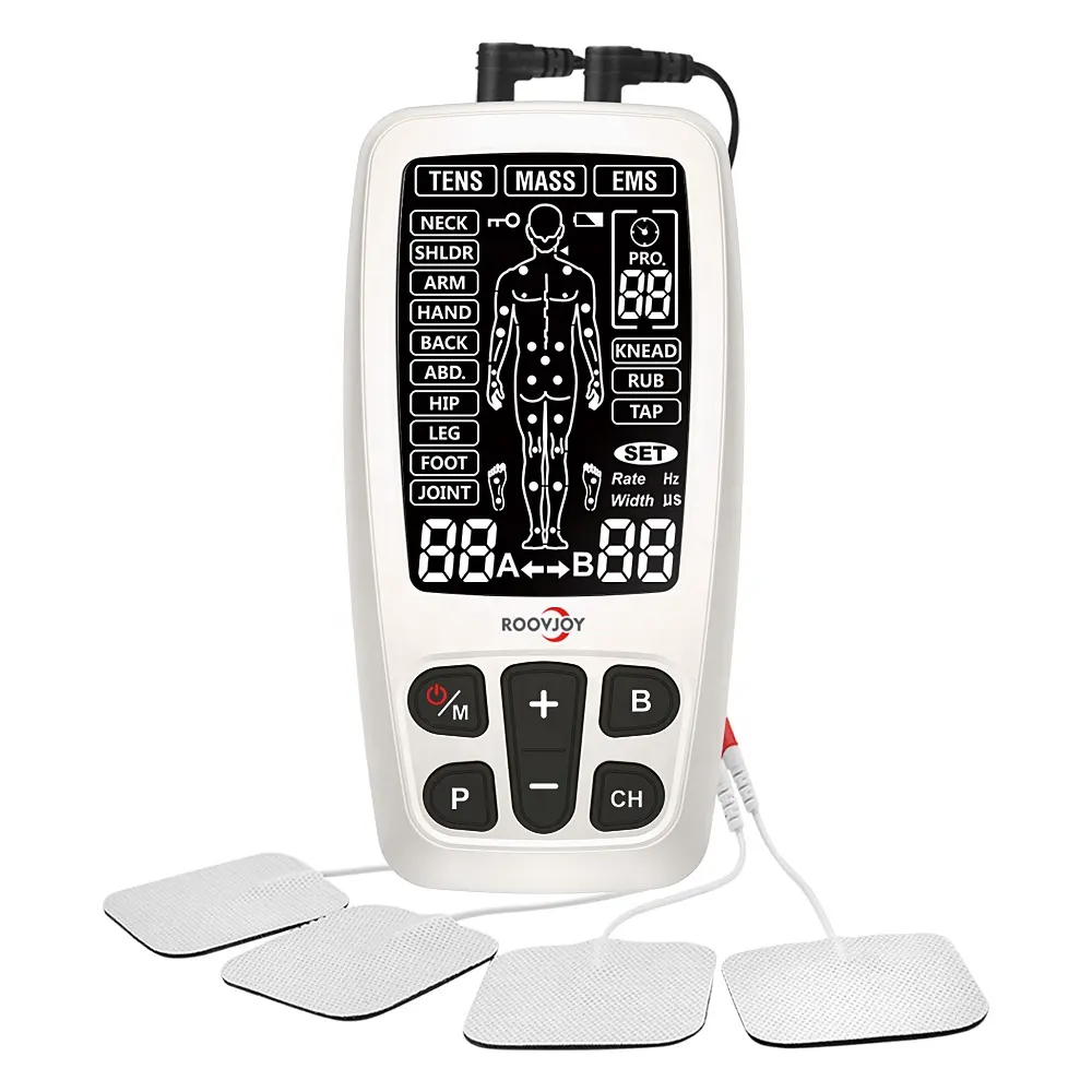 TENS Machine Tens Unit Ems Muscle Stimulator Massager Health & medical supplies physiotherapy equipment exercise rehabilitation