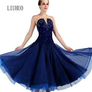 LIUHUO Latin dans jurk, moderne dans kostuum, nationale dans concurrentie rok Elegante