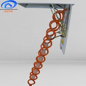 Hogar retráctil plegable de aluminio desplegable pasos para ático <span class=keywords><strong>escalera</strong></span> en la fábrica de China - Product Image 6