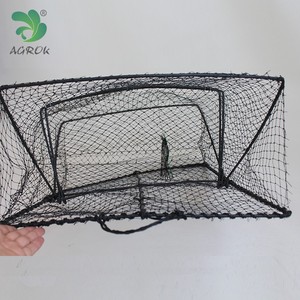 <span class=keywords><strong>Les</strong></span> Pièges de l'aquaculture Carré Écrevisses Piège Printemps Crabe Cage Piège À Poissons Avec Haute Qualité - Product Image 3