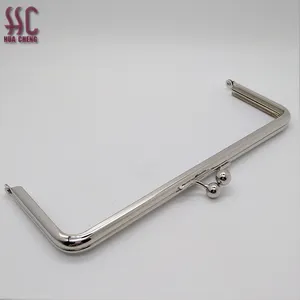 High quality metal clutch purse frame handle bag metal frame for lady bag