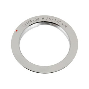 Anello adattatore per lenti per M39 (39mm X1 filettatura, supporto a vite <span class=keywords><strong>Leica</strong></span>) adattatore per lenti per <span class=keywords><strong>Leica</strong></span> M con linea di telaio da <span class=keywords><strong>35mm</strong></span>/135mm - Product Image 2