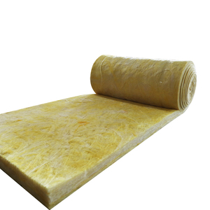 Fuego de lana de vidrio de aislamiento de 2 pulgadas 50 kg <span class=keywords><strong>m3</strong></span> densidad rígido aislamiento de lana de vidrio rollo para pisos - Product Image 4