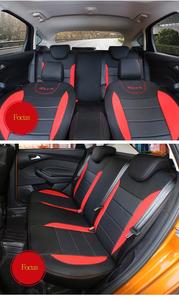 3D Full Surrounded Breathable Embroidered Leather Custom <strong>Seat</strong> <strong>Covers</strong> <strong>for</strong> <strong>Ford</strong> <strong>Focus</strong> - Product Image 5