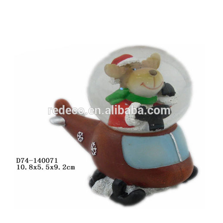 Смола украшения снежный шар снежок стекло