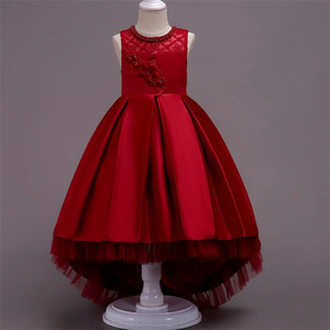 2021 Flower Girl Gown Western Colorful Kids bambini Pageant Frock Design Wedding Party Princess Lace Flower Girl Dess - Product Image 2