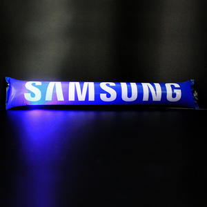 Tongkat Suara Plastik Tiup LED Olahraga Promosi Murah Kustom, Mainan Tongkat Gema Bang Bang Thunder Boom - Product Image 6