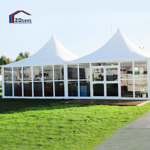 Haute qualité <span class=keywords><strong>petite</strong></span> populaire <span class=keywords><strong>tipi</strong></span> avec mur de verre transparent pvc toit pagode <span class=keywords><strong>tente</strong></span> de fête - Product Image 3