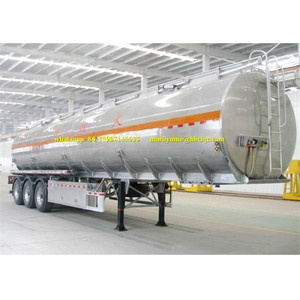 Cisterna de aceite Semi remolque de 4 ejes 50m3 60cbm 66000 litros de aluminio del tanque de combustible Diesel remolque cist - Product Image 6