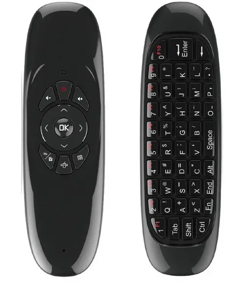 Cheapest C120 air mouse russian keyboard 2.4G mini wireless keyboard air mouse remote control for smart tv