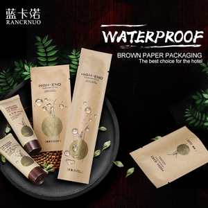 Set di articoli da toeletta personalizzati per Hotel Shampoo monouso Kit dentale con Logo Low MOQ forniture monouso personalizzate - Product Image 5