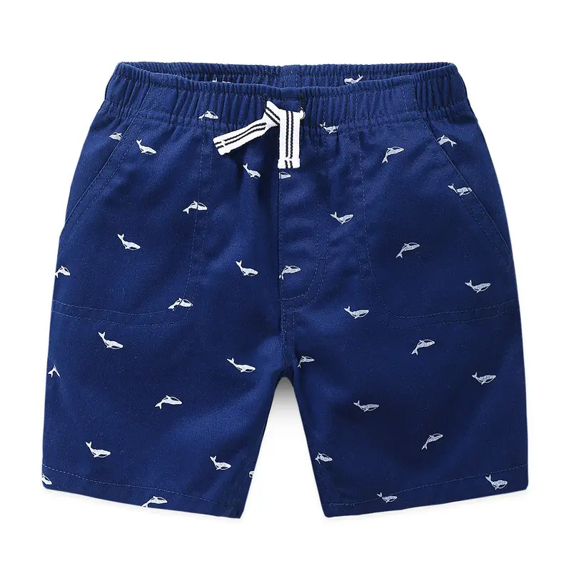 Cute Design Child Boy Casual Beach Shorts Summer organic cotton trousers   pants baby boy sumner shorts