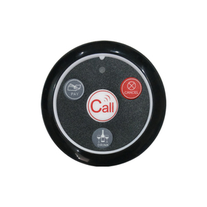 Ringbell inalámbrico llamando al transmisor 4 clave llamada campana Sistema de botón para restaurante - Product Image 3