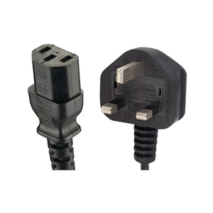 Espana Reino Unido 3 Pin AC hombre IEC C13 extensión del conector PC red eléctrica <span class=keywords><strong>CA</strong></span> olla de arroz cable de alimentación - Product Image 2