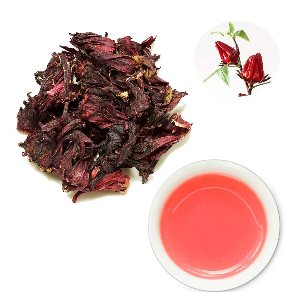 Private Label RM Organic Importers Fresh Natural Lose Weight Fast Dry Dried Red Roselle Hibiscus Flowers Flower Herbal Tea