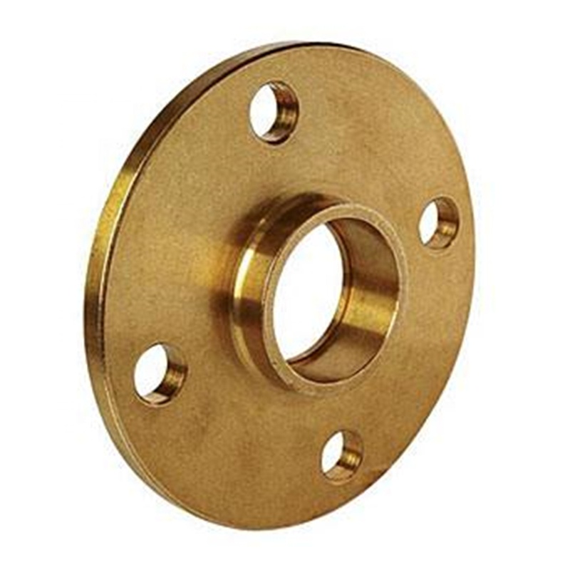 Flange de bronze de forjamento personalizado e usininig