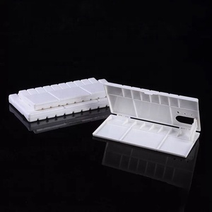 <span class=keywords><strong>Palette</strong></span> aquarelle carrée vide, en plastique, fournitures d'art d'usine pour la <span class=keywords><strong>peinture</strong></span> <span class=keywords><strong>avec</strong></span> <span class=keywords><strong>couvercle</strong></span> ou <span class=keywords><strong>couvercle</strong></span>, livraison gratuite - Product Image 2