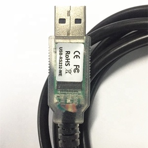 Câble USB double puce FTDI USB-RS232-WE-1800-BT Puce FTDI 1,8 m USB vers câble à extrémité filaire Convertisseur d'interface noir - Product Image 3