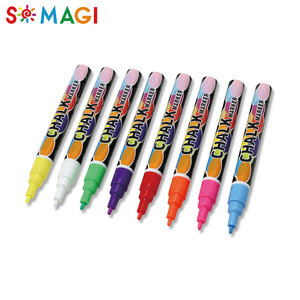 Chaud exporté effaçable à sec <span class=keywords><strong>tableau</strong></span> lumineux stylo marqueurs de <span class=keywords><strong>craie</strong></span> 3mm pour livre d'images - Product Image 1