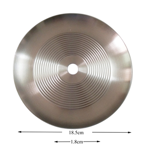 Vente en gros Nouveau design <span class=keywords><strong>Plaque</strong></span> de cendrier en acier inoxydable pour narguilé Shisha Meilleurs accessoires de plateau en métal givré - Product Image 1