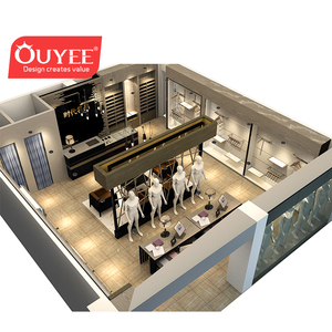 Vestiti di legno mdf contatore <span class=keywords><strong>negozio</strong></span> centro commerciale chiosco display da tavolo per nome uomini di marca vestito <span class=keywords><strong>negozio</strong></span> di abbigliamento vestito degli uomini disegno - Product Image 1