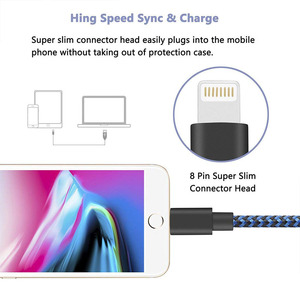 Cable USB <span class=keywords><strong>Original</strong></span> para <span class=keywords><strong>Apple</strong></span> <span class=keywords><strong>iPhone</strong></span> 7 Cable de <span class=keywords><strong>cargador</strong></span> - Product Image 3