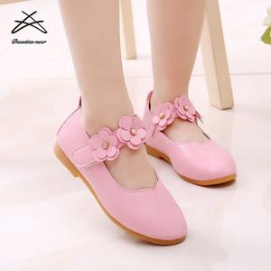 Tamaño 21-36 niños <span class=keywords><strong>Venta</strong></span> caliente barato zapatos de princesa de la moda Slip-on arco zapatos de cuero de la PU para zapatos - Product Image 5