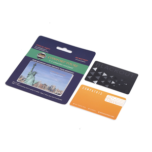 Tamaño de tarjeta de crédito contra identificación robo Rfid cartera señal de bloqueo de protección segura - Product Image 4