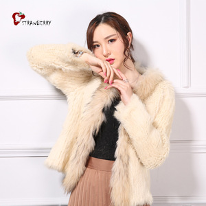 <span class=keywords><strong>Bon</strong></span> <span class=keywords><strong>Prix</strong></span> De <span class=keywords><strong>Fourrure</strong></span> De Lapin Veste Dames En Gros <span class=keywords><strong>Manteau</strong></span> D'hiver - Product Image 6