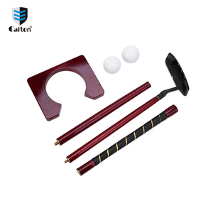 <span class=keywords><strong>Prix</strong></span> usine personnalisé nouveauté rouge bois <span class=keywords><strong>mini</strong></span> <span class=keywords><strong>golf</strong></span> putter cadeau ensemble - Product Image 1