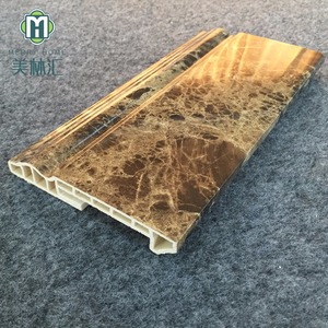 Pared sótano línea decorativa de <span class=keywords><strong>PVC</strong></span> decorativo rodapié de paneles de piedra - Product Image 2