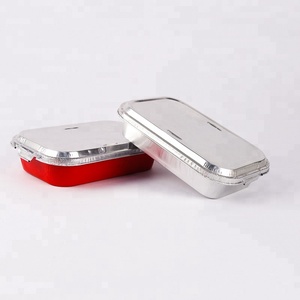 En aluminium feuille bol jetable alimentaire restauration plateaux compagnie aérienne en aluminium casserole contenant - Product Image 4