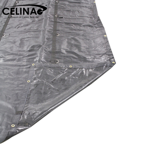 Gris al aire libre tela Pvc camión acero cubierta Tarp - Product Image 3