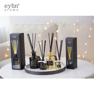 Casa camera deodorante aroma di profumo regalo set reed diffusore bottiglie con naturale reed bastoni - Product Image 3