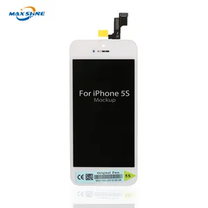 100% 原装用于Iphone 5s，Lcd触摸屏数字化仪用于Iphone 5s lcd显示屏，用于Iphone 5s屏幕