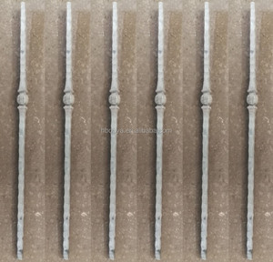 25 มม.Hammered เหล็กดัด <span class=keywords><strong>Newel</strong></span> โพสต์ - Product Image 1