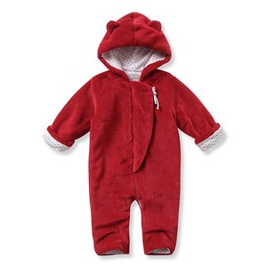 Cinco colores fabricación profesional en blanco de invierno cálido de <span class=keywords><strong>manga</strong></span> larga bebé mameluco de <span class=keywords><strong>la</strong></span> cremallera - Product Image 4