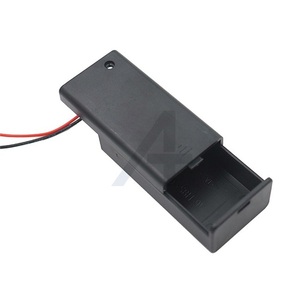 Vente directe d'usine <span class=keywords><strong>9V</strong></span> 6LR61 <span class=keywords><strong>connecteur</strong></span> de batterie avec couvercle coulissant et support de batterie en plastique 6F22 - Product Image 4