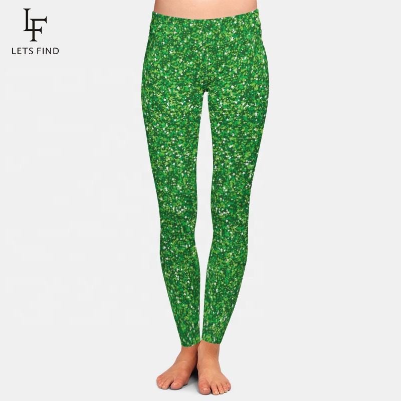 legging enfant vert