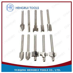China 10 unids/lote 1/8 Mini HSS carpintería Router Bits <span class=keywords><strong>Dremel</strong></span> herramientas rotativas carpintería Router Bits fresado - Product Image 2